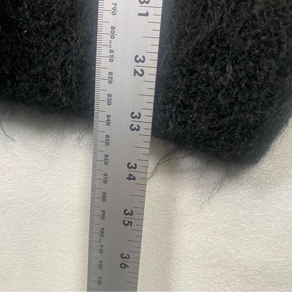 Collections By Michelle Stuart Hand Knit Mohair Blend Oversized Cardigan Sweater - Picture 6 of 7